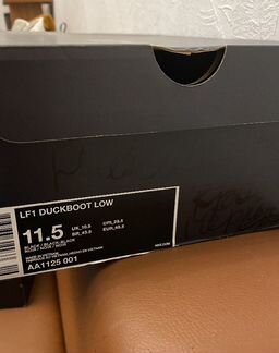 LunarForce1 Duckboot Low чёрные