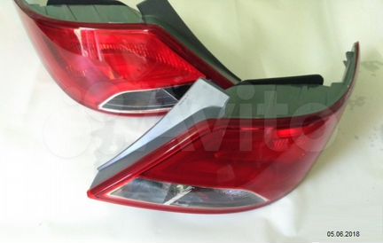 Фонари задние Hyundai Solaris 14- рестайлинг