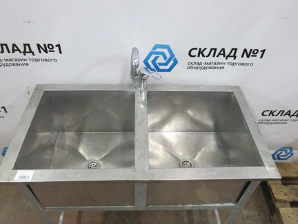 Ванна моечная двойная