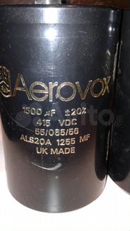Aerovox 1500mf 415vdc