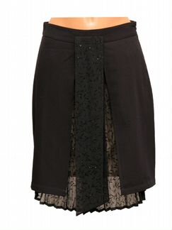 Юбка вечерняя чёрная, новая, Франция, 177856