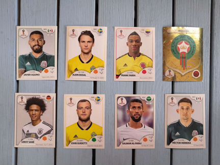 Наклейки Fifa World Cup Russia 2018