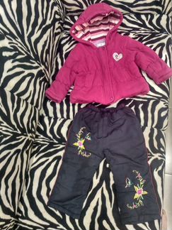 Отдам утепленную куртку и штаны на 1.5 г девочку