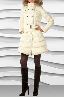 Молочный пуховик Conso