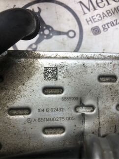 Теплообменник EGR Mercedes-Benz OM651