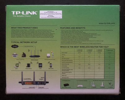 Роутер TP-link TL-WR1043ND