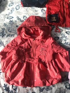 Курточка весна осень для девочки 1-1.5 года