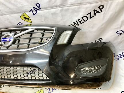 Передний бампер s60 в сборе