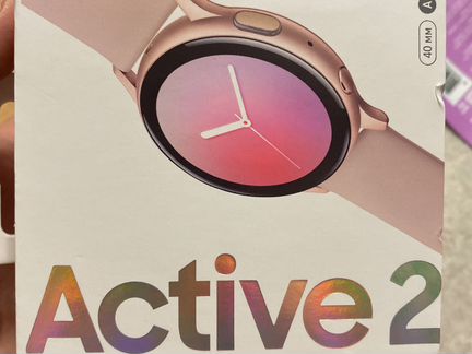 Samsung galaxy watch active 2 40 мм рст