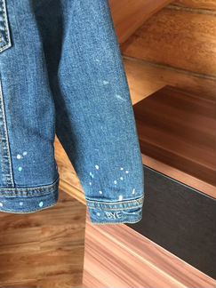 Джинсовая курточка для девочки 4-6 лет