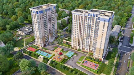 2-к квартира, 57.7 м², 4/19 эт.