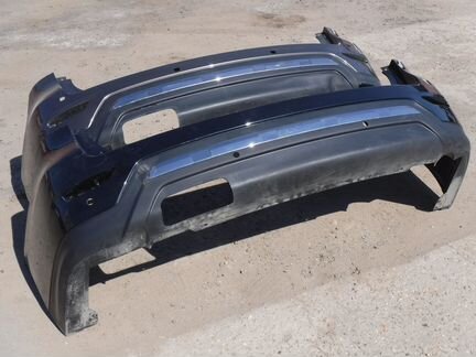 Бампер задний ниссан патфайндер R52 (Черный)