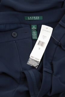 NEW Брюки зауженные Ralph Lauren, креп пэ, 48