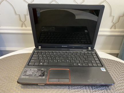 Ноутбук на запчасти (sony vaio vgn-c2zr/b)