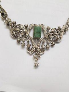 Колье Бриллианты Золото