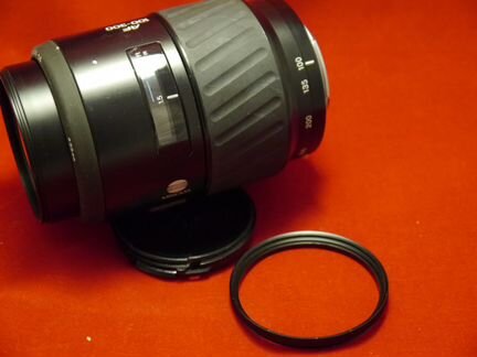 Мощный телеобъектив на sony A 100-З00мм автофокус