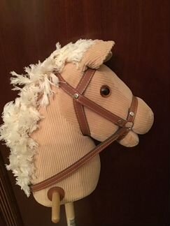 Лошадка- скакалка с колесиками, звук галопа вельве