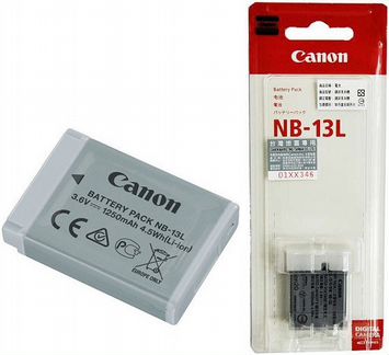 Аккумулятор Canon NB-13L новый в упаковке