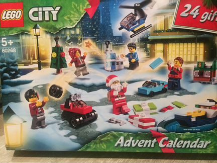 Lego City календарь