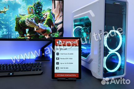 Intel i5-6400 + GTX 1050