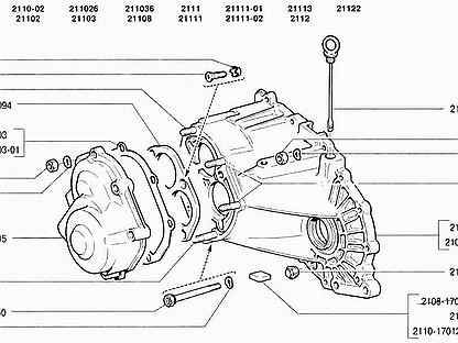 Схема коробки передач ваз 2114 фото с описанием