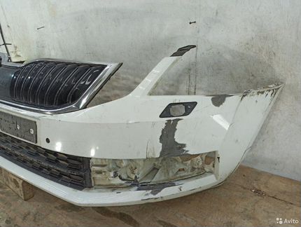 Бампер передний Skoda Octavia 3 A7