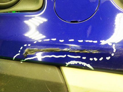 Бампер передний Ford Ecosport 1 2014-2018