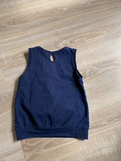 Топ с пайетками Boottom Blue