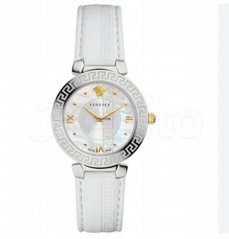 versace watch white
