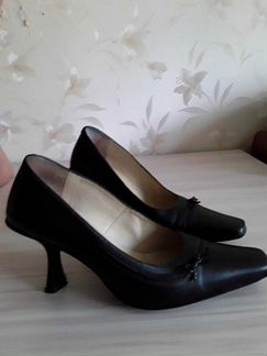 Туфли б/у, нат кожа, размер 38