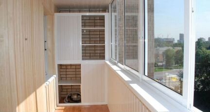 Лоджия с отделкой