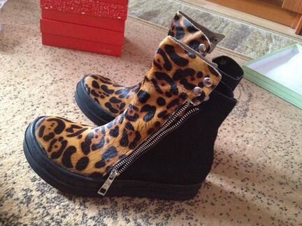 Ботинки Jeffrey Campbell Sci Fi Sneaker Leopard но