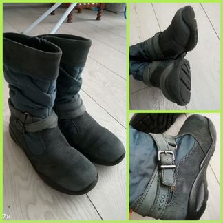 Сапоги осень зима Ecco 22 см