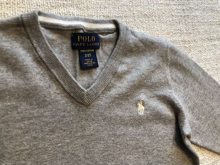 Серый свитер Ralph Lauren на мальчика 2
