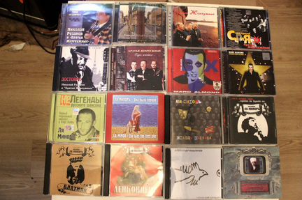 Коллекция CD 260 шт. Шансон, ска, классика