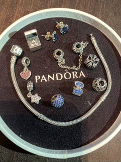 Браслет Pandora с шармами оригинал