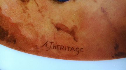 Тарелка винтажная, декоративная Fruits Of Eden