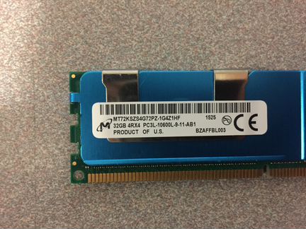 Оперативная память 32Gb DDR3 PC3L-10600 ECC REG