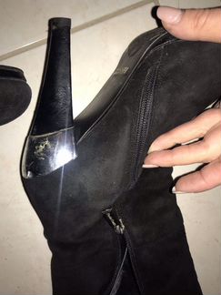 Сапоги зимние женские каблук Paolo Conte