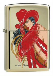 Зажигалка Zippo 20595 Olivia Оригинал новая