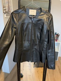 Куртка кожанка zara