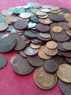 Лот монет с 1730годов