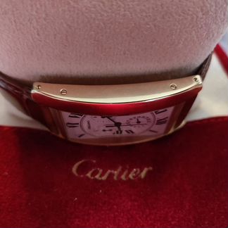 Cartier Tank Américaine Chronoflex 1730 Gold