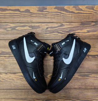 Мужские зимние кроссовки Nike AirForce