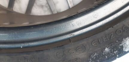 Mercedes w205 диск r19