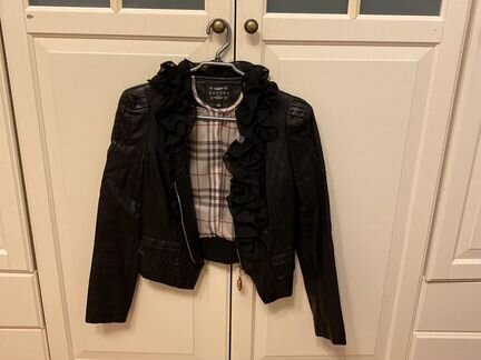 Куртка женская из кожзама