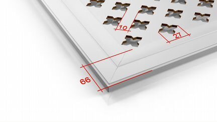 Рамка для батареи в ниши