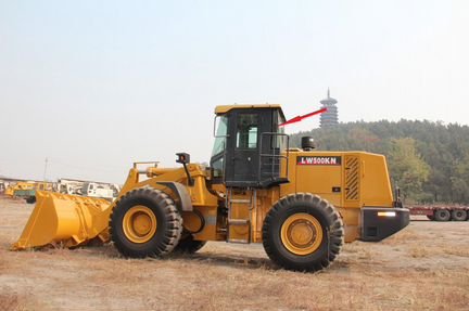 Cтекло кузовное заднее левое Xcmg Lw 500 kn