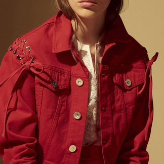 Джинсовка джинсовая куртка sandro новая оригинал