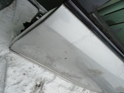 Mercedes w211 дверь задняя левая серая